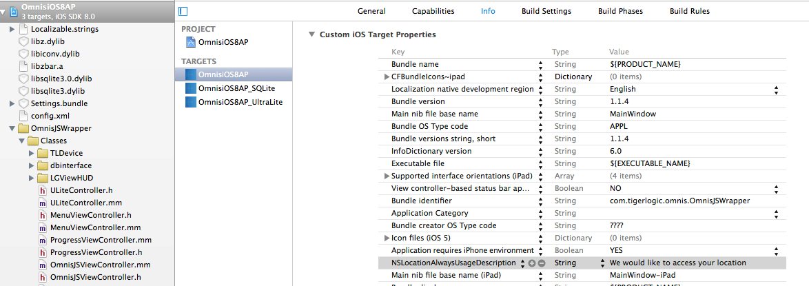 GPS Location String