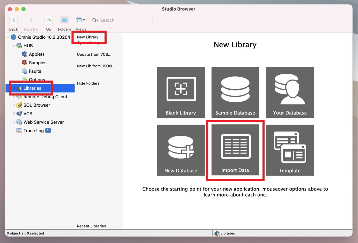 Import  a file into SQLite and create a web or mobile form