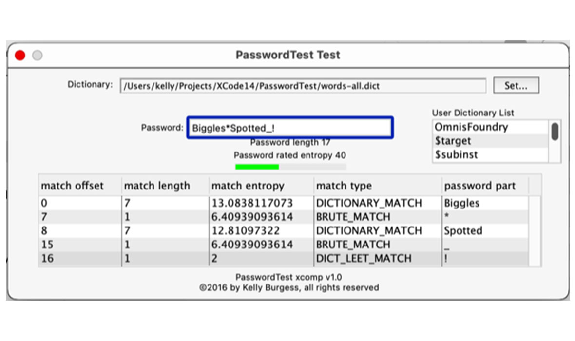 omnis-PasswordTest