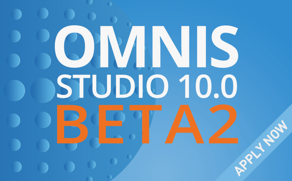 Omnis Studio 10 BETA 2