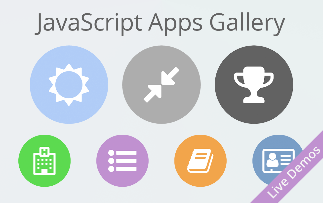 Omnis JavaScript Apps Gallery