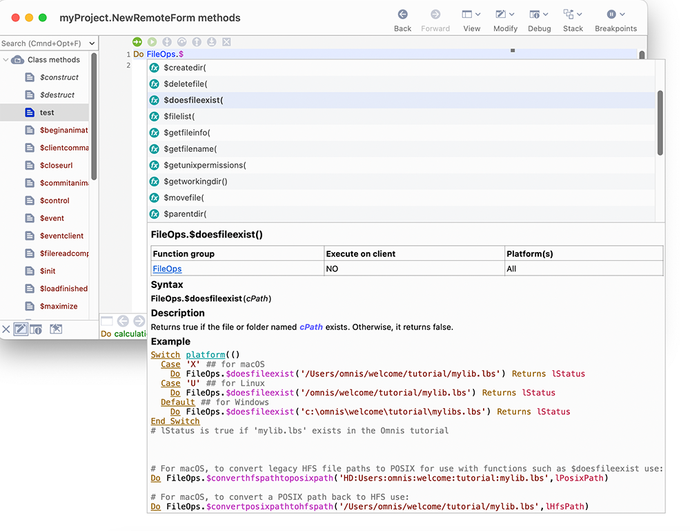 omnis code assistant